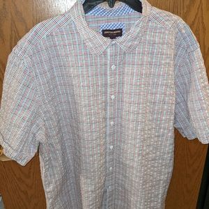Johnston & Murphy Men's Short sleeve dress shirt